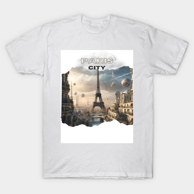PARIS, VILLE LUMIERE T-Shirt by beautyecochic